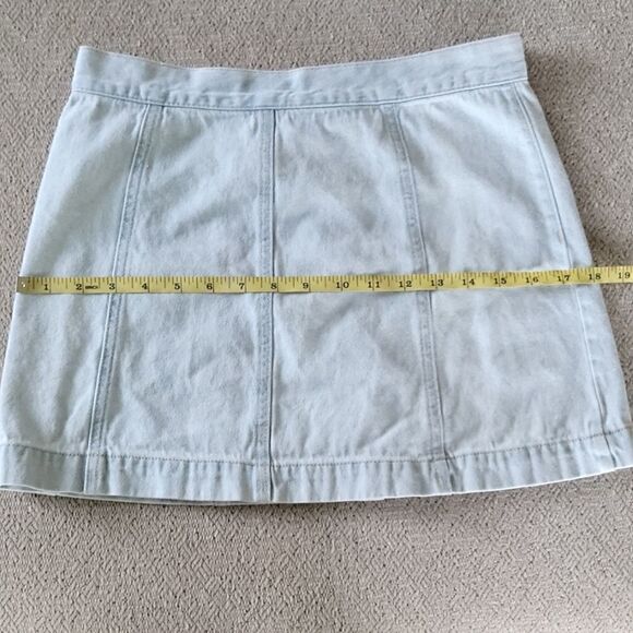Forever 21 Light Blue Jean Denim Skirt - Size Small - Picture 9 of 12